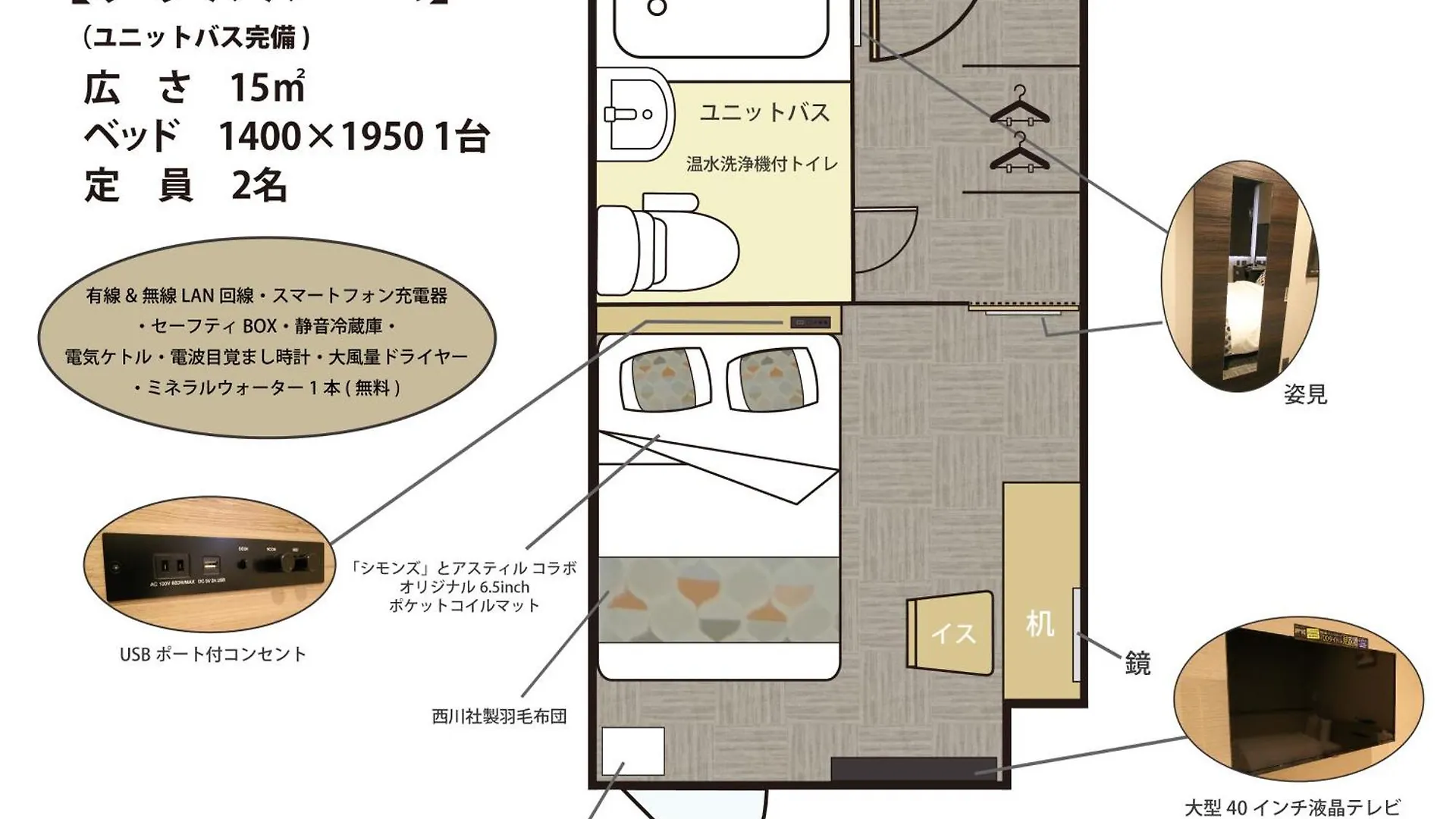 Astil Hotel Juso Precious Osaka 3*,  Japan