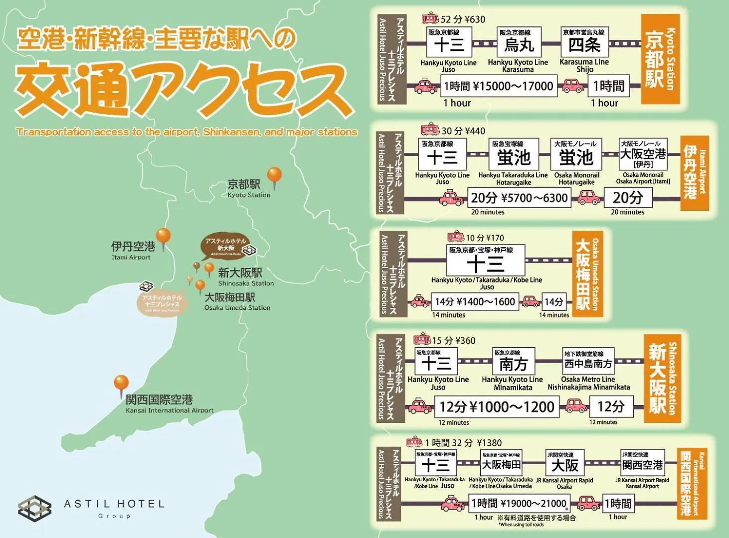 Astil Hotel Juso Precious 大阪